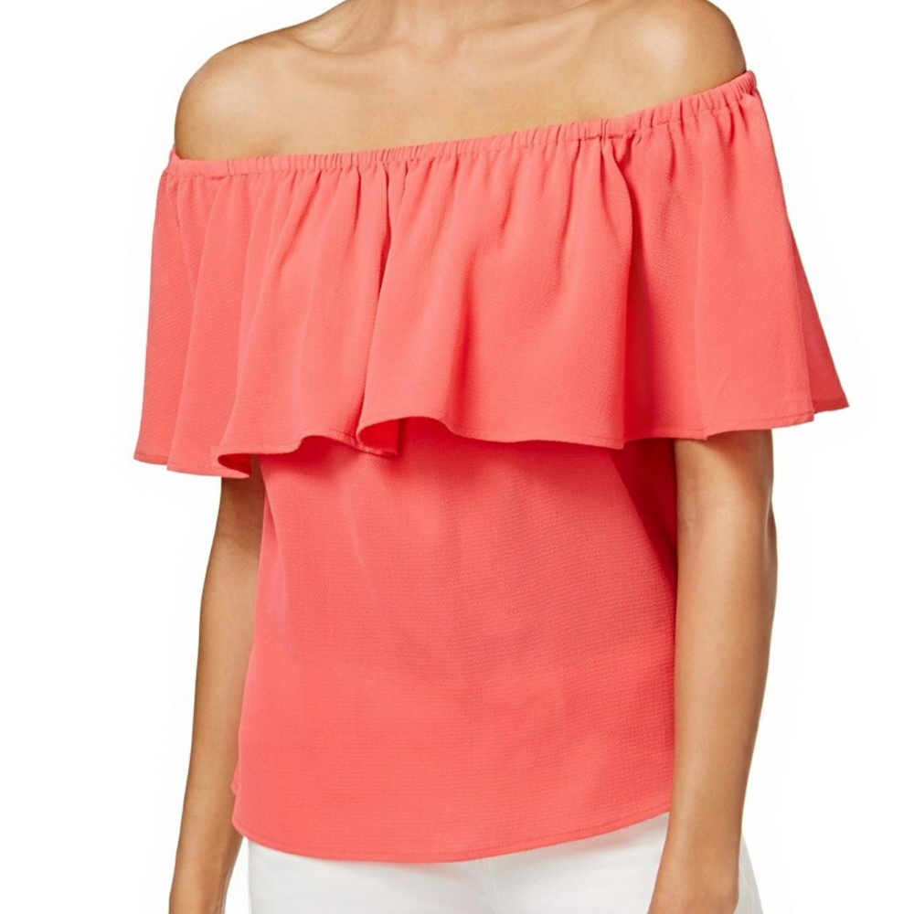 Large Bar III Off Shoulder Top